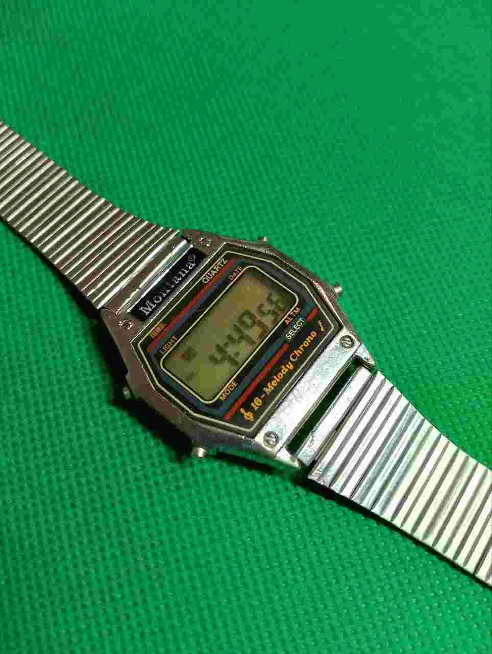 MONTANA vintage Watch Chronograph 16 Melody 1980-90s