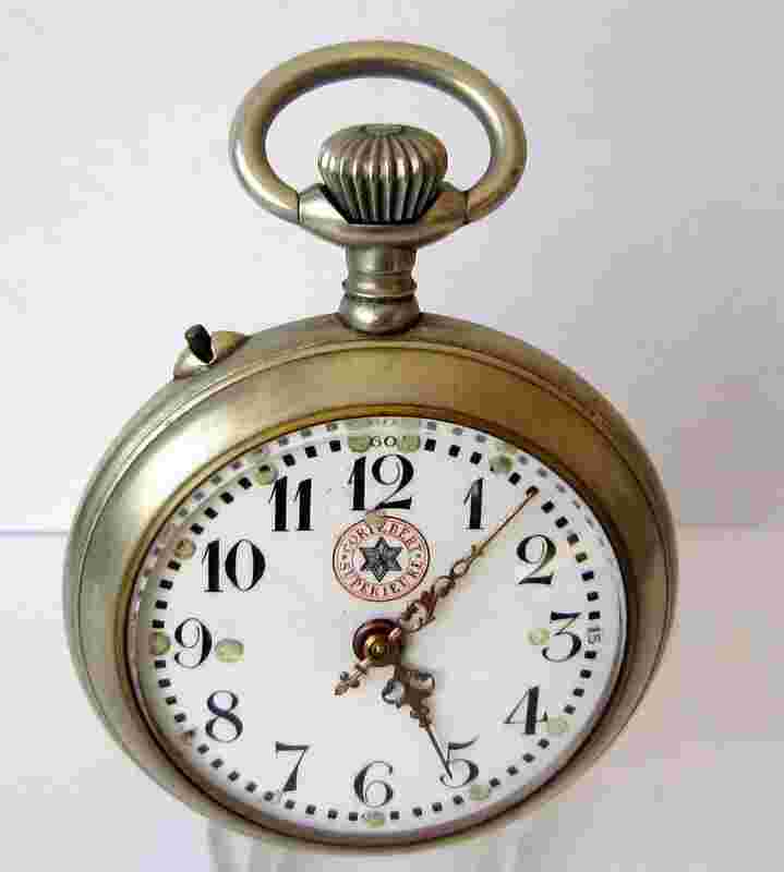 Antique Rare1900s CORTEBERT SUPERIEURE pocket watch, working and serviced # 640
