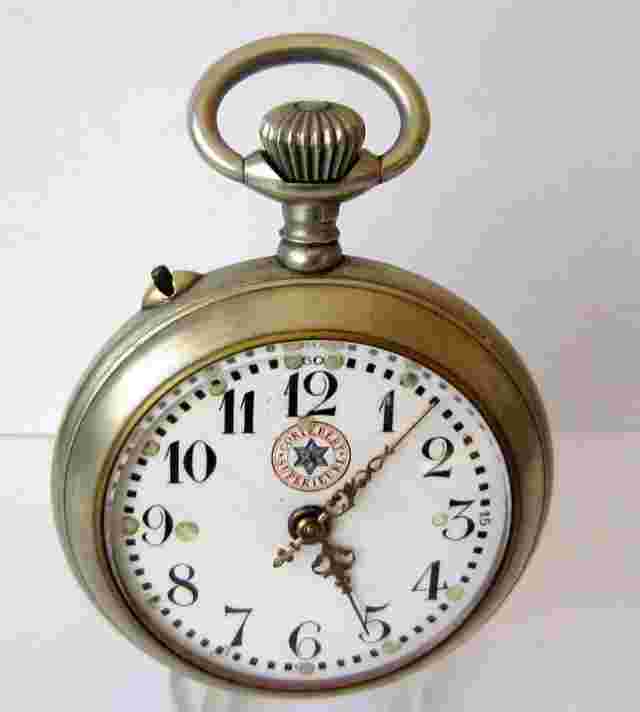 Antique Rare1900s CORTEBERT SUPERIEURE pocket watch, working and serviced # 640
