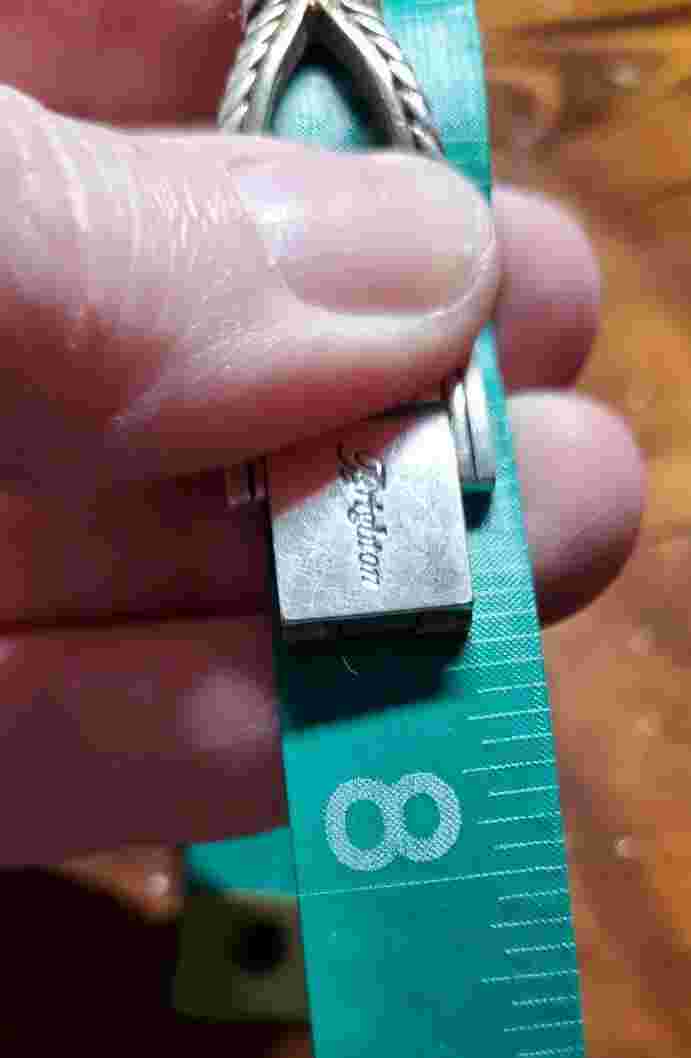 Brighton Balboa Gold Silver Watch New Battery