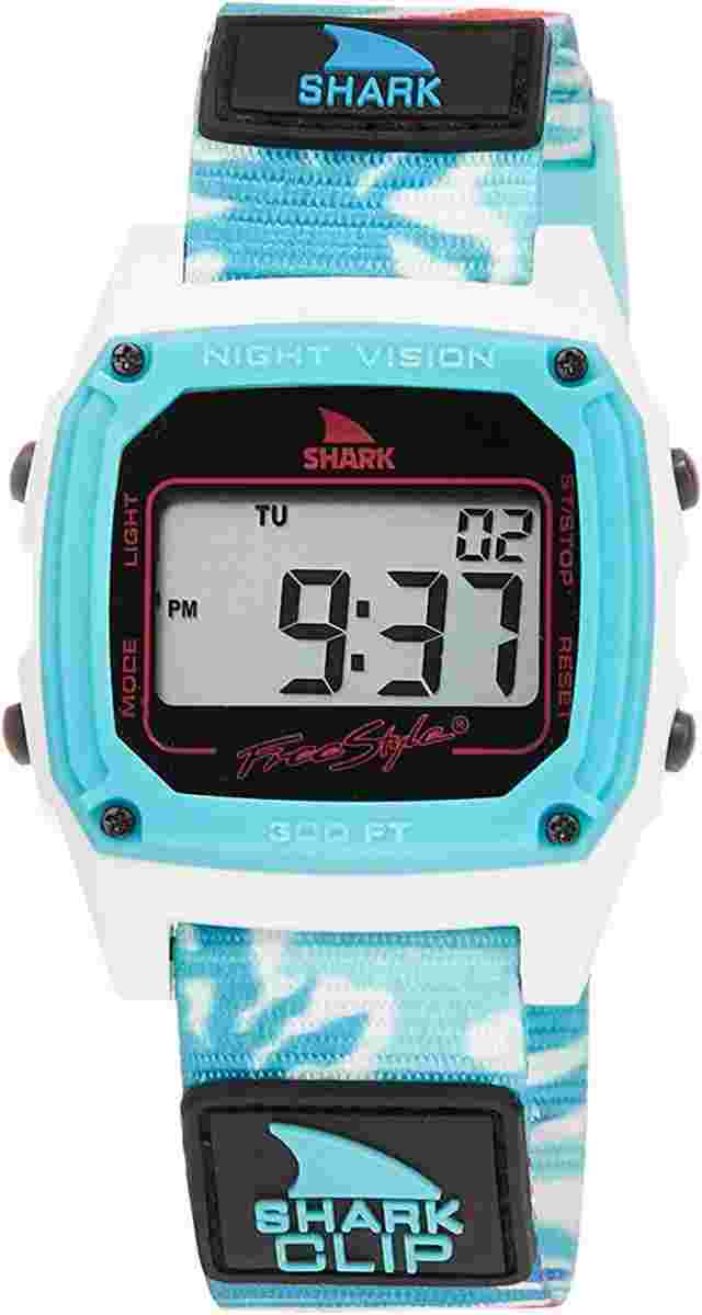 Freestyle Shark Classic Clip Aloha Mirage Blue Alarm Unisex Stop Watch FS101029