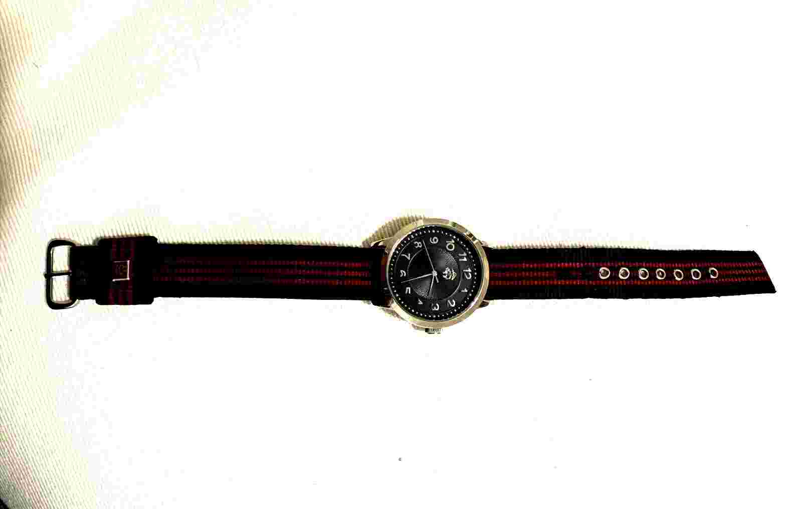 Vintage Brooks Brothers Men's 34 mm Watch w/ Branded Strap