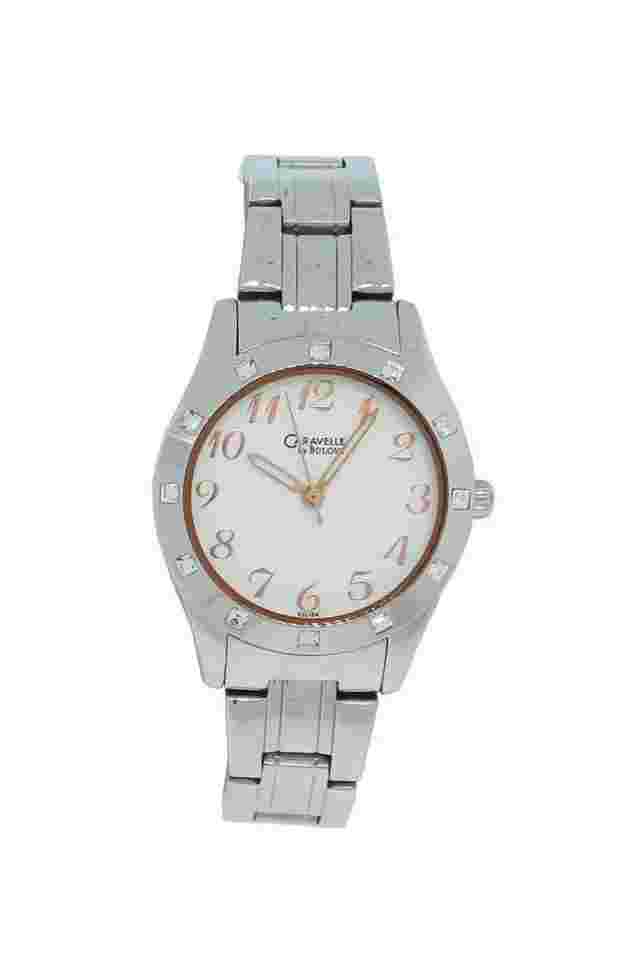 CARAVELLE BY BULOVA Womens Wristwatch 43L154 Quartz Analog NIB Needs New Battery