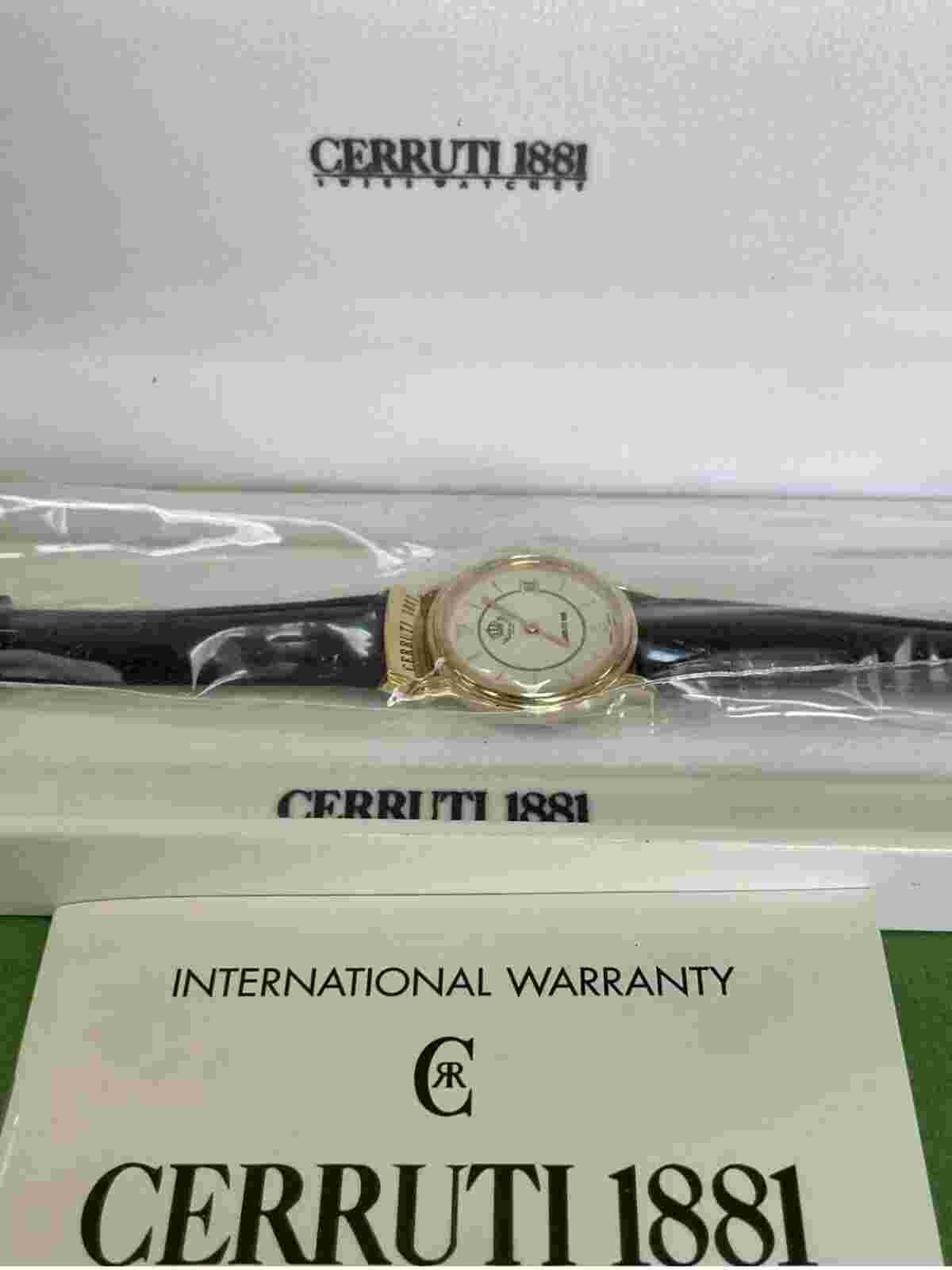 Authentic Lady CERRUTI Jordan ROYAL CROWN KING HUSSEIN DIAL Watch GP 24m H1