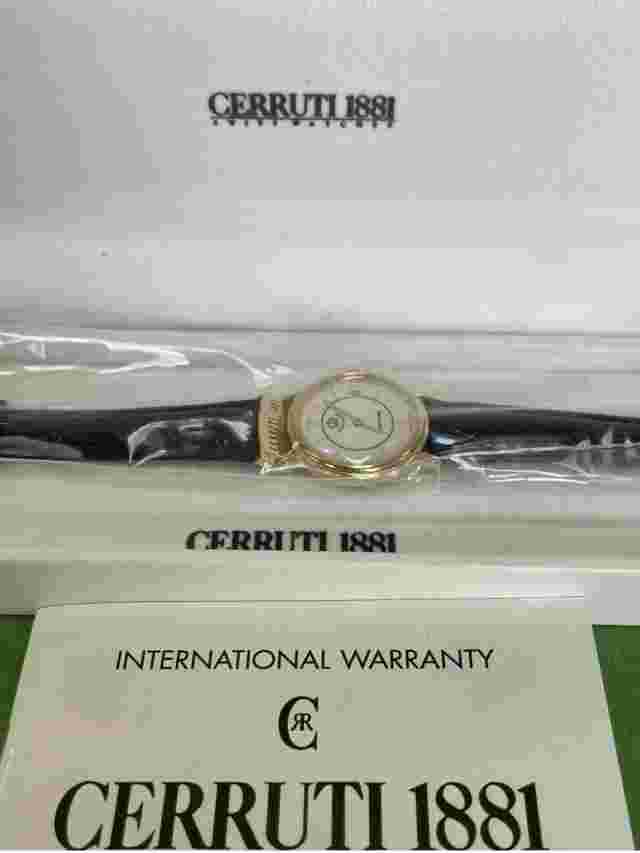 Authentic Lady CERRUTI Jordan ROYAL CROWN KING HUSSEIN DIAL Watch GP 24m H1