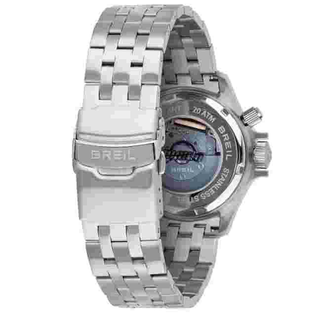 Breil Manta P.R.O. TW2015 Men's Hybrid Automatic Watch - Blue Dial Stainless St