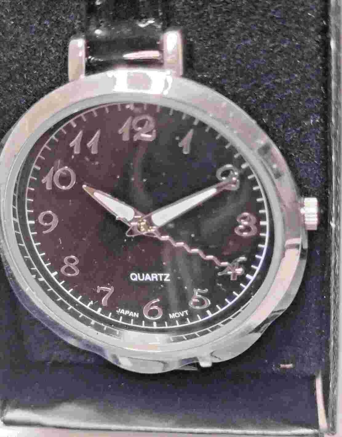 Avon Color Brights Strap Watch Black Vintage NEW