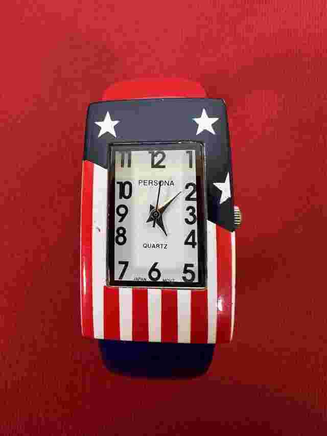 Ladies Persona Quartz American Americana Bracelet Analog Watch - Made in Japan