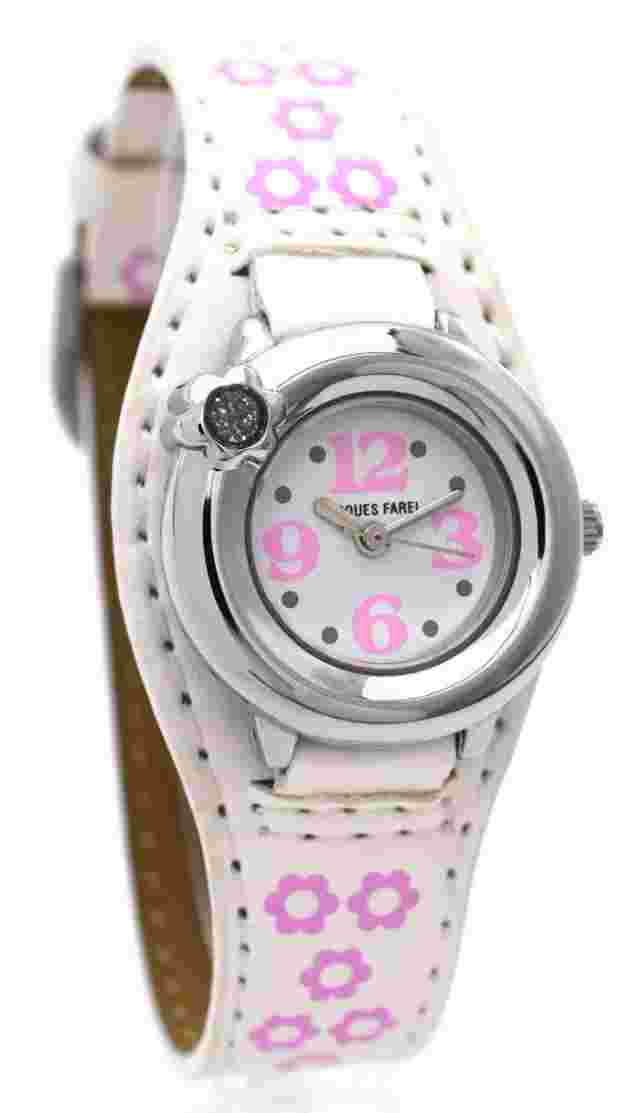 Trendy Jacques Farel Children's Watch Wristwatch for Girls NEW! Ref. No. CHT7162