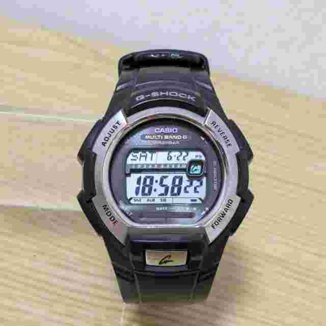 Casio G-Shock Radio Solar Digital Watch 20BAR, Used, Scratches on Band