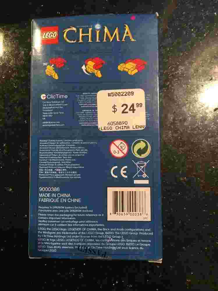 LEGO Legends of Chima 9000386 Lennox Wrist Watch