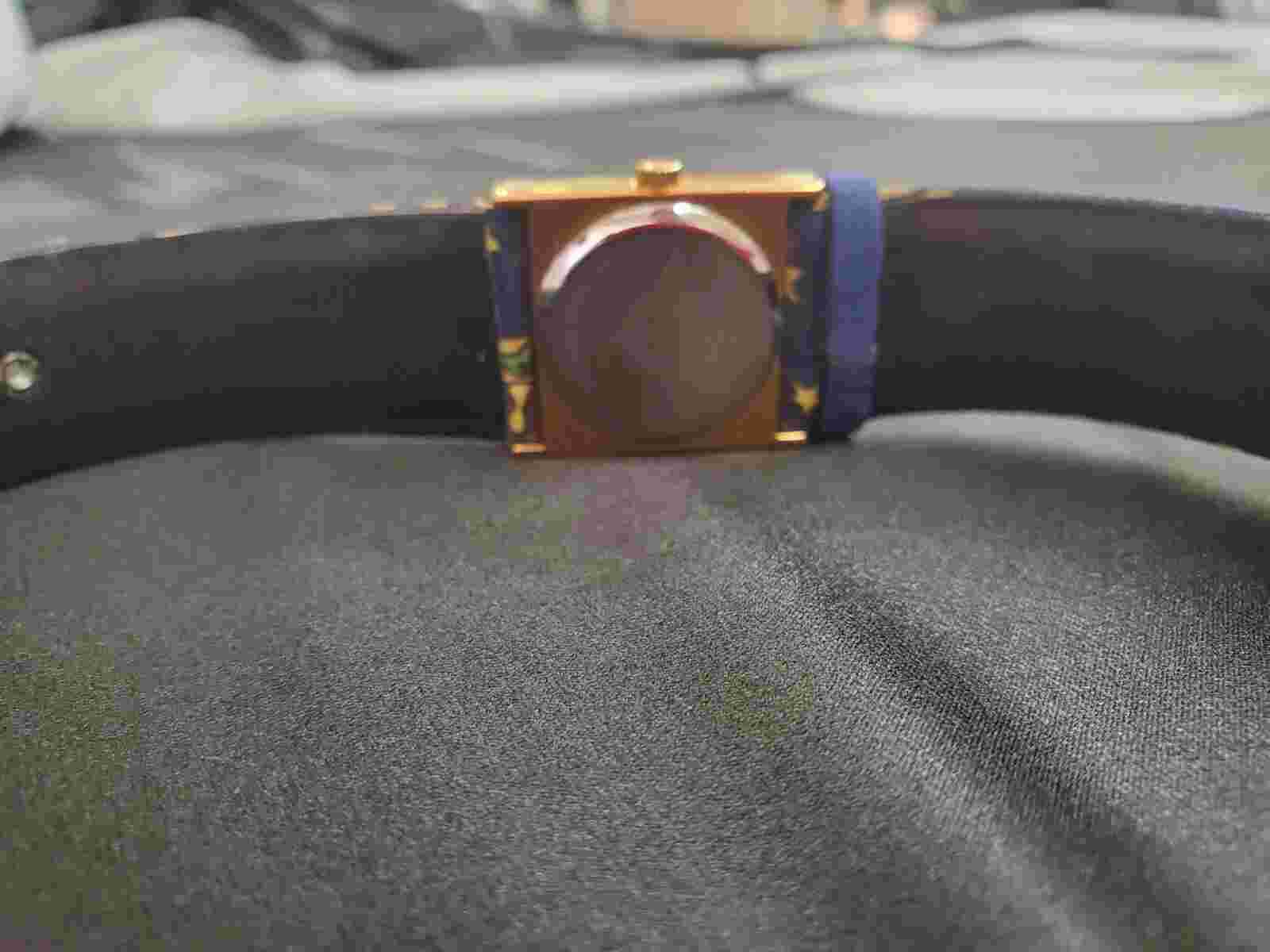 NWOT   RARE 1980   Western Theme Watch/ silk band &  case NICOLE MILLER