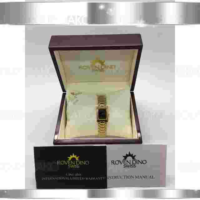 Roven Dino Primus Diamond 6007LDG02 Mother of Pearl Swiss Movet Womens Watch