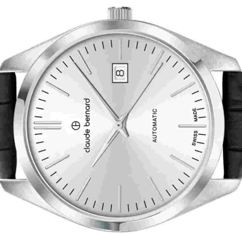 Claude Bernard Men's Watch Automatic Swiss Made 80116 3 AIN Leather New OVP