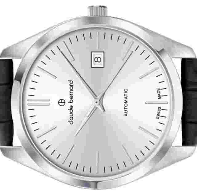 Claude Bernard Men's Watch Automatic Swiss Made 80116 3 AIN Leather New OVP