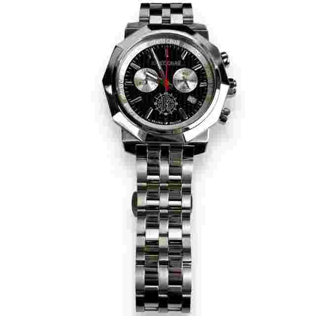 Roberto Cavalli Franck Muller Men's Watch Rv1G118M0061 Chronograph Used Japan