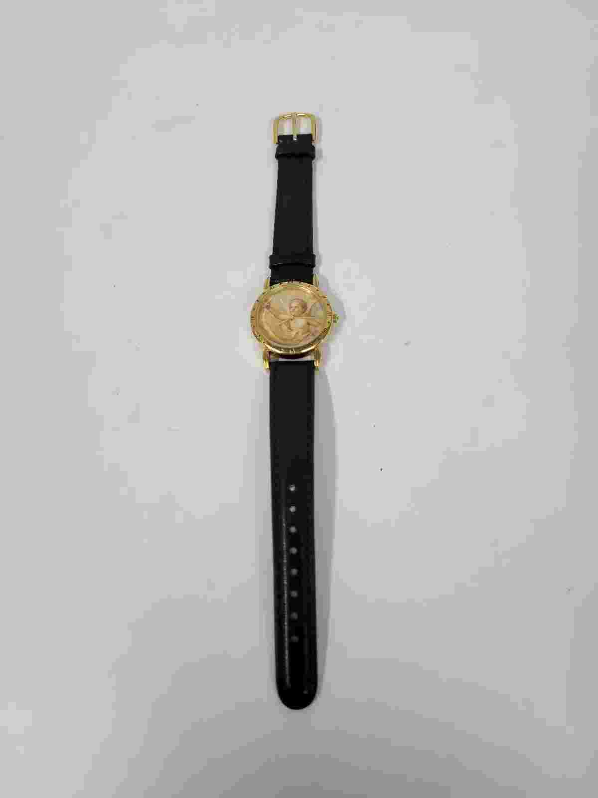 NOS - Vintage Divine Time By Relic Angel Of Courage Watch with box