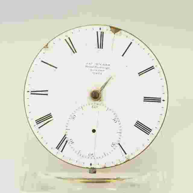 Rar MC CABE Royal Exchange London Movement Pocket watch Men's no repeater fusee
