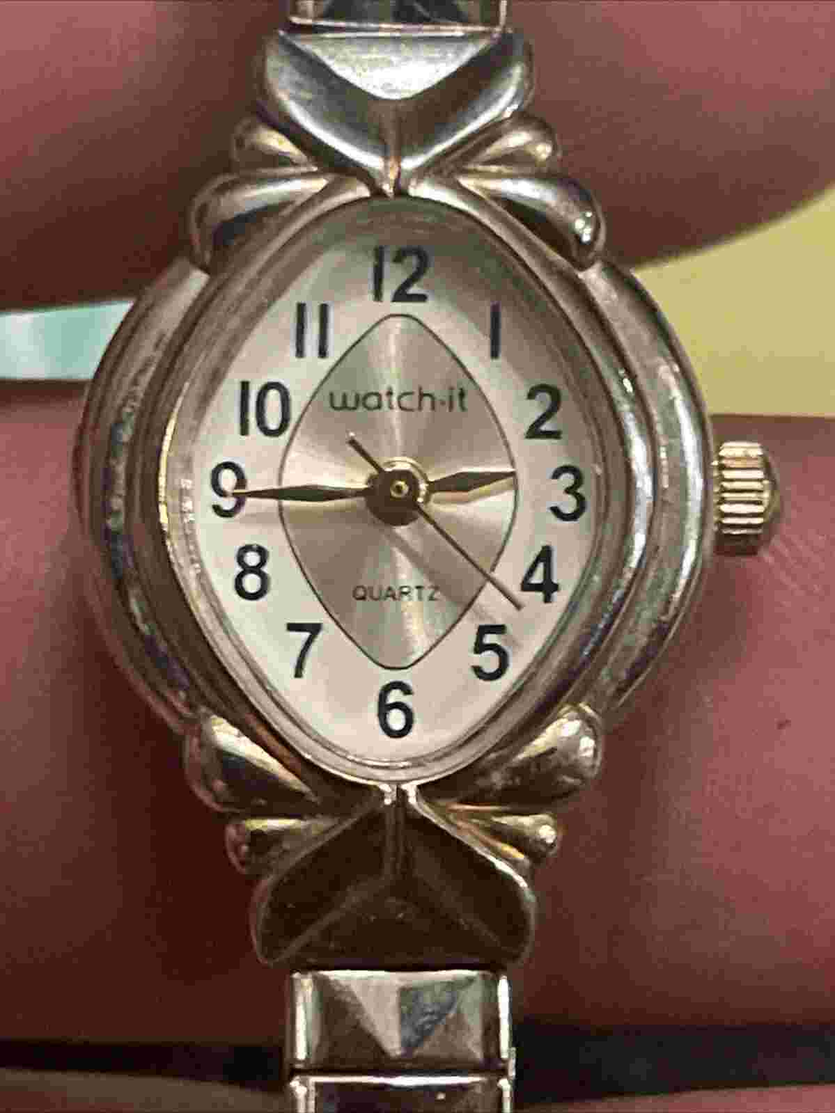 Women's Watch-it Quartz Watch Stretch Band And Works