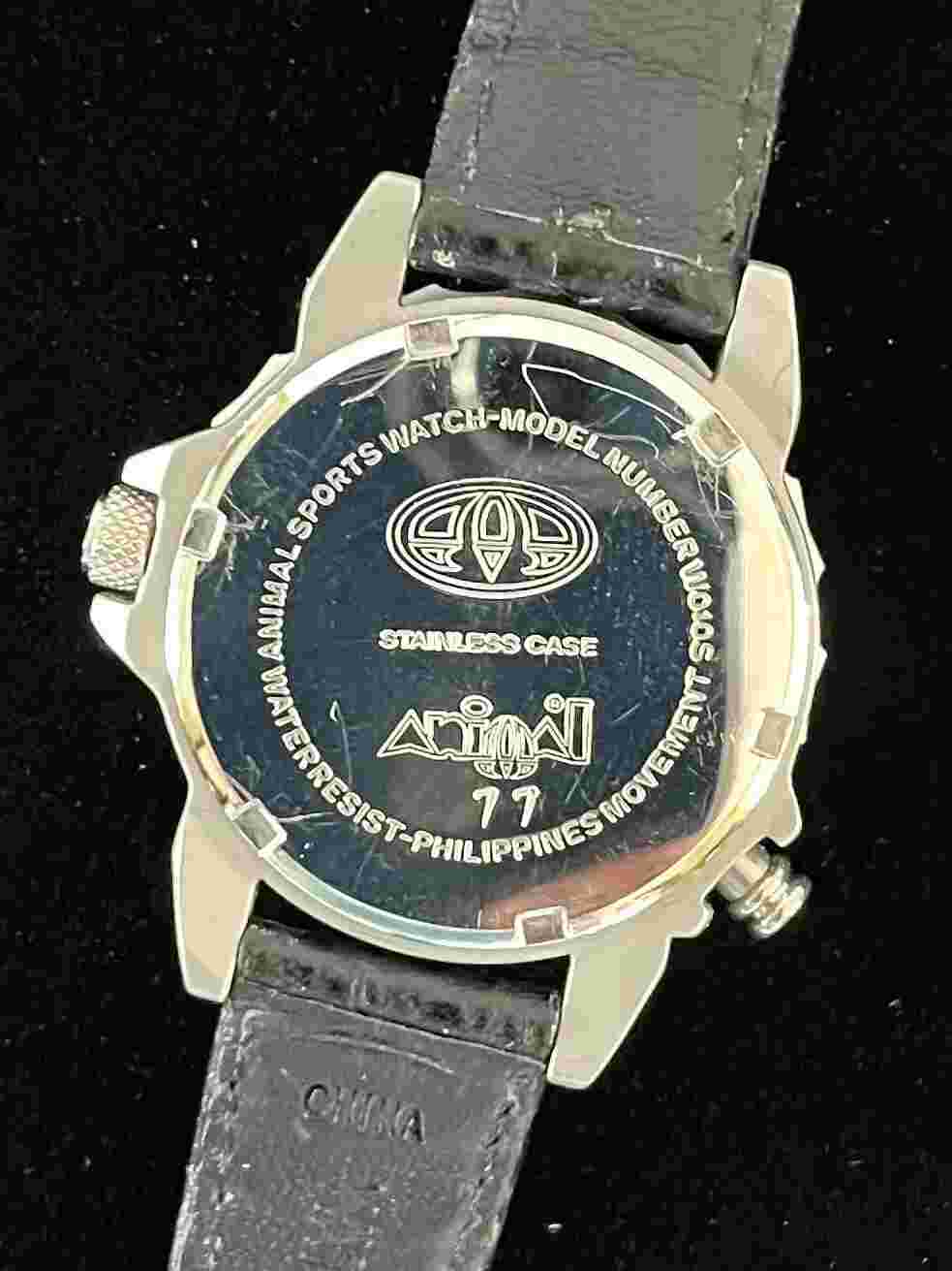 1990’s Women’s Working Animal Sport Watch With Anilite (Light Up Face) Preowned