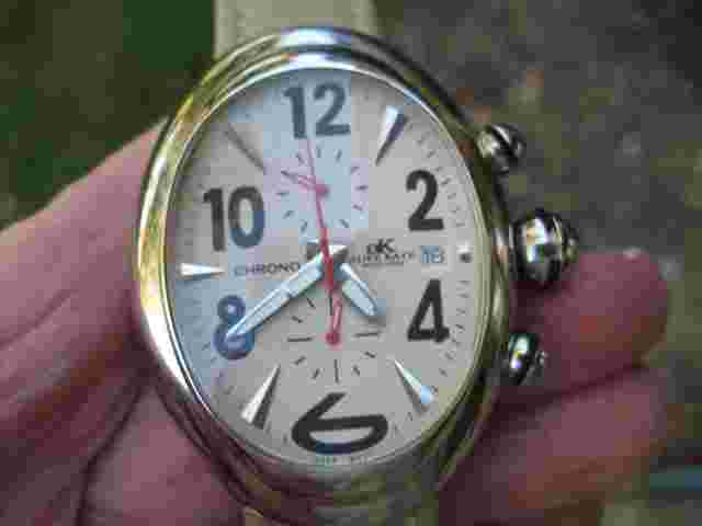 ADEE KAYE BEVERLY HILLS SPORT COLLECTION WHITE DIAL MEN'S WATCH