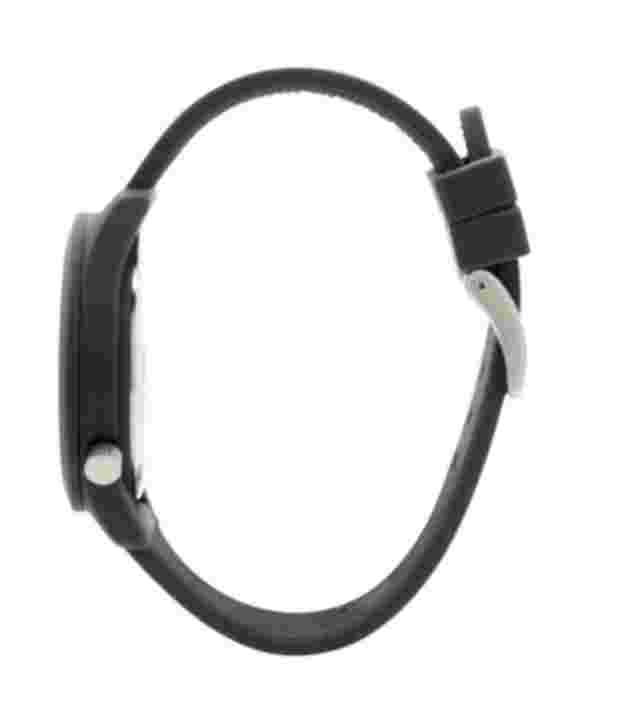 HYPE JUST HYPE WATCH UNISEX ANALOGUE SILICONE STRAP GREY WHITE SPLATTER SPECKLED