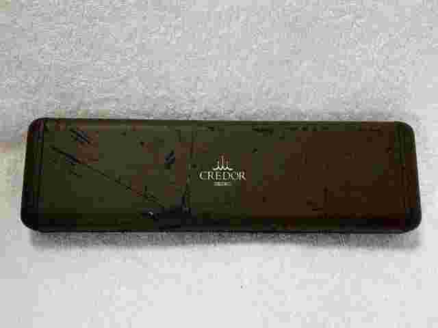 Seiko Credor 2F70-5920 Quartz Watch 14K Bezel Women's 20mm Working Condition