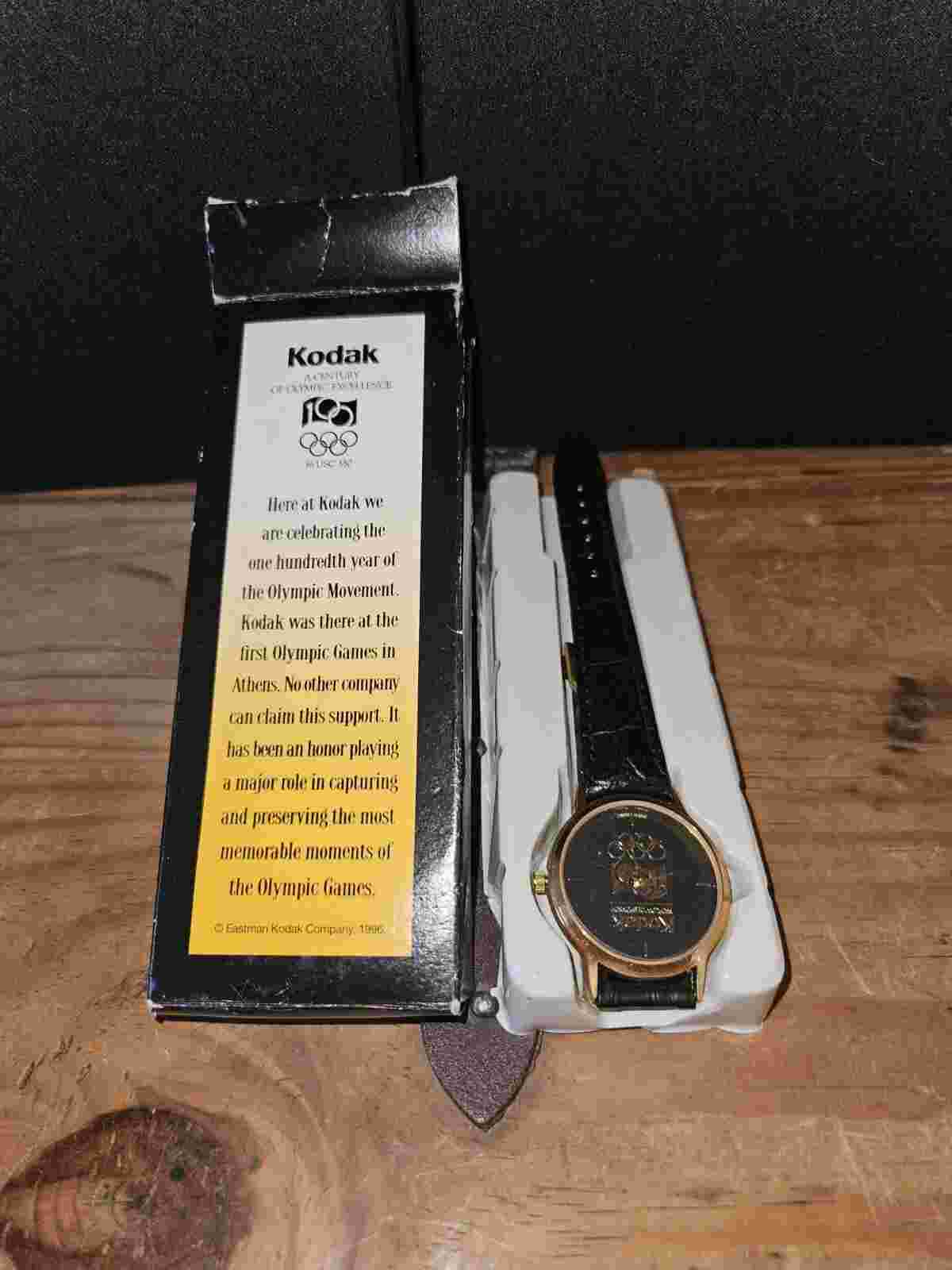 Kodak Vintage Watch 1996 100 Years Olympics Anniversary
