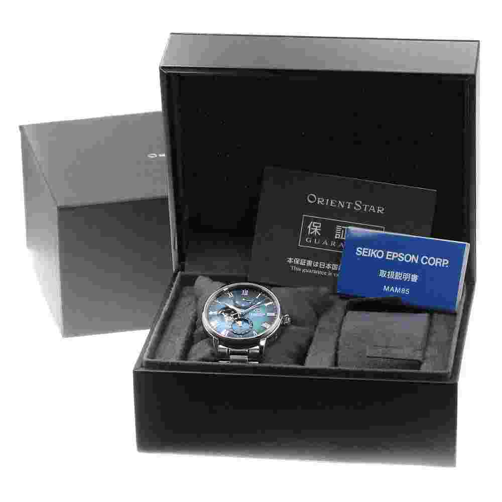 ORIENT Orient Star 70th lap ``Nebula'' Moon Phase watch men TO178079
