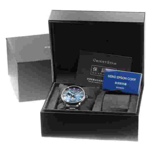 ORIENT Orient Star 70th lap ``Nebula'' Moon Phase watch men TO178079