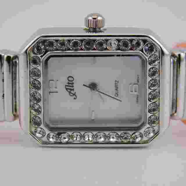Alto B3130 Quartz Analog Women's Watch Sz. 6 3/4" New Battery