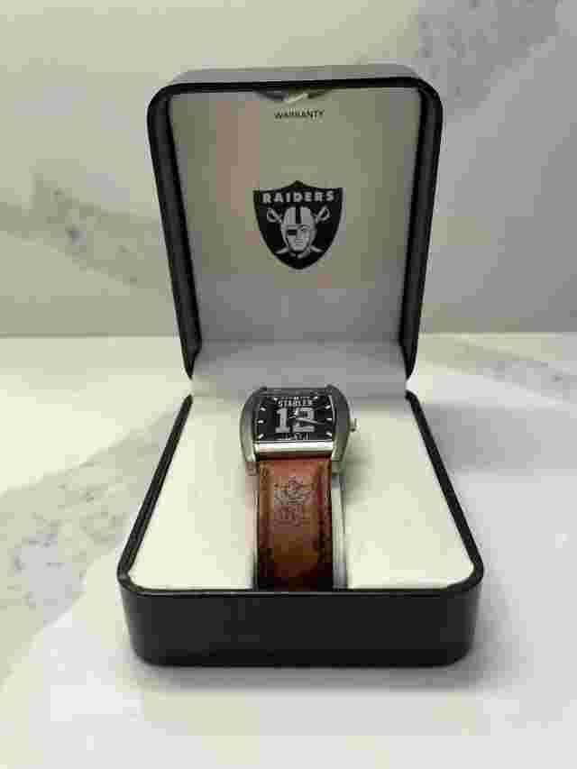 NFL 2004 WATCH VINTAGE KEN STABLER "SNAKE" OAKLAND RAIDERS BOX VINTAGE COLLECTOR