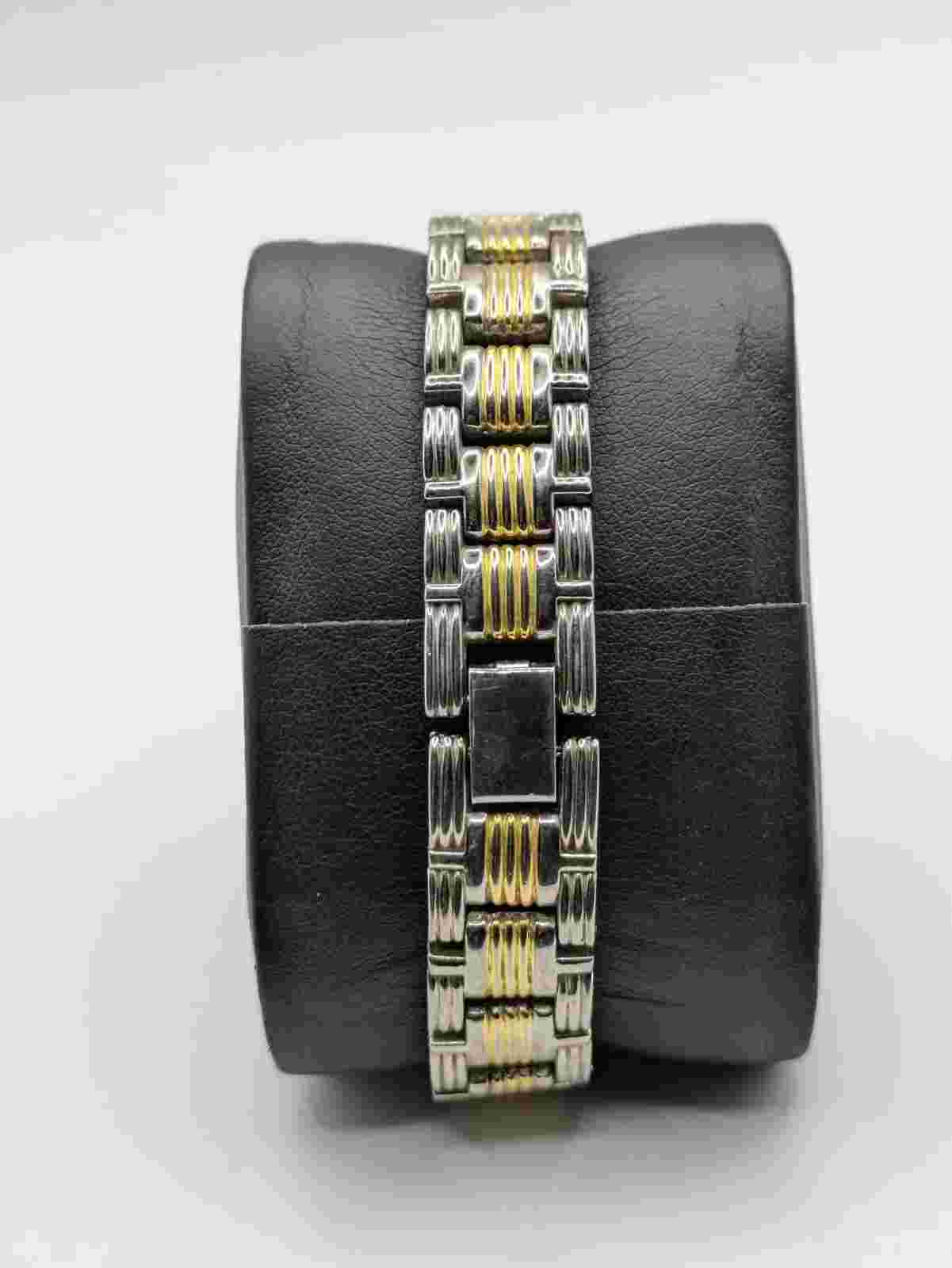 Vintage Philip Mercier Wristwatch Two-Tone Quartz For Parts / Repairs 25.98mm