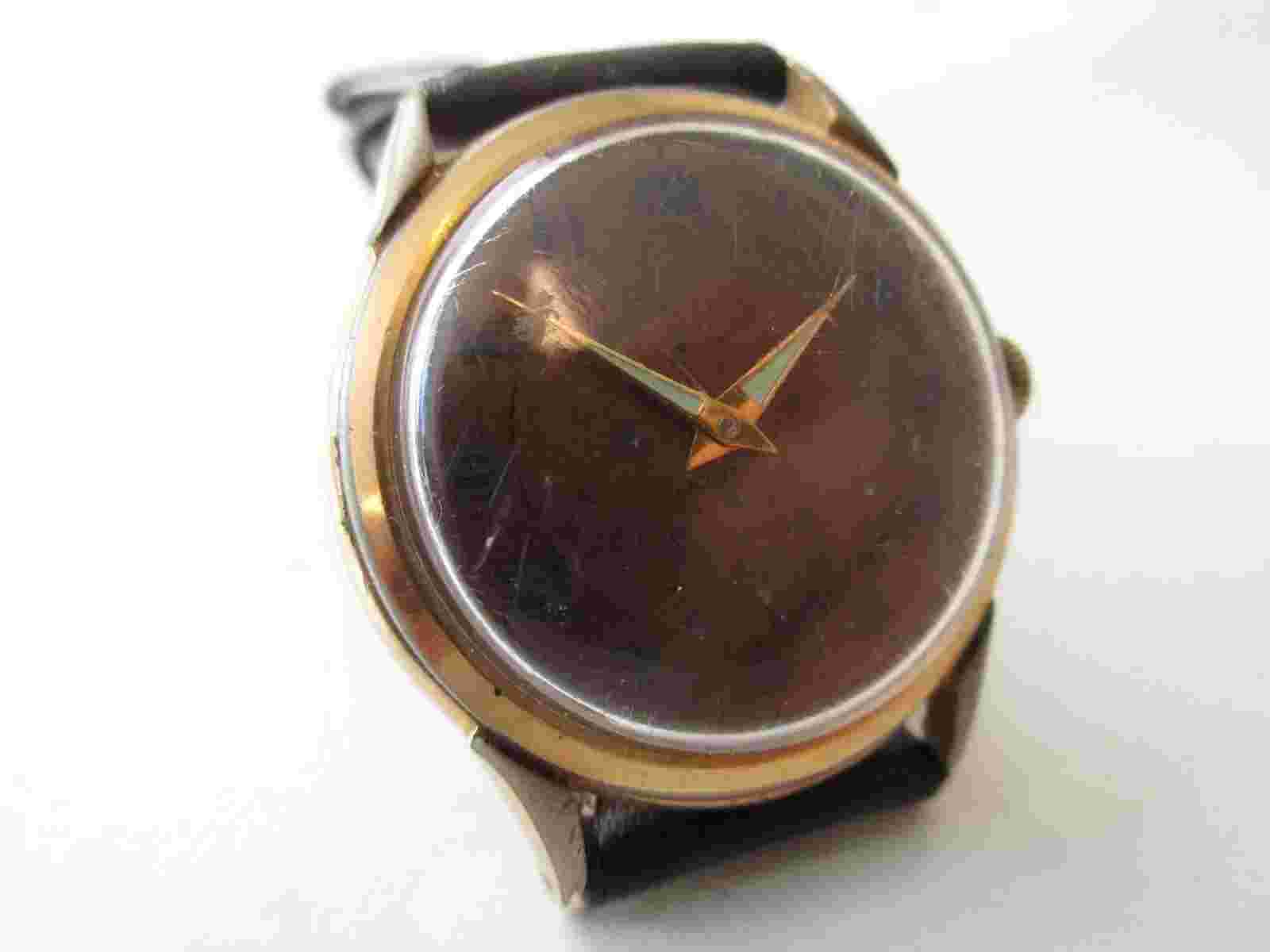 Pontiac 1950's sub seconds vintage men's watch - ETA cal. 1260 - running