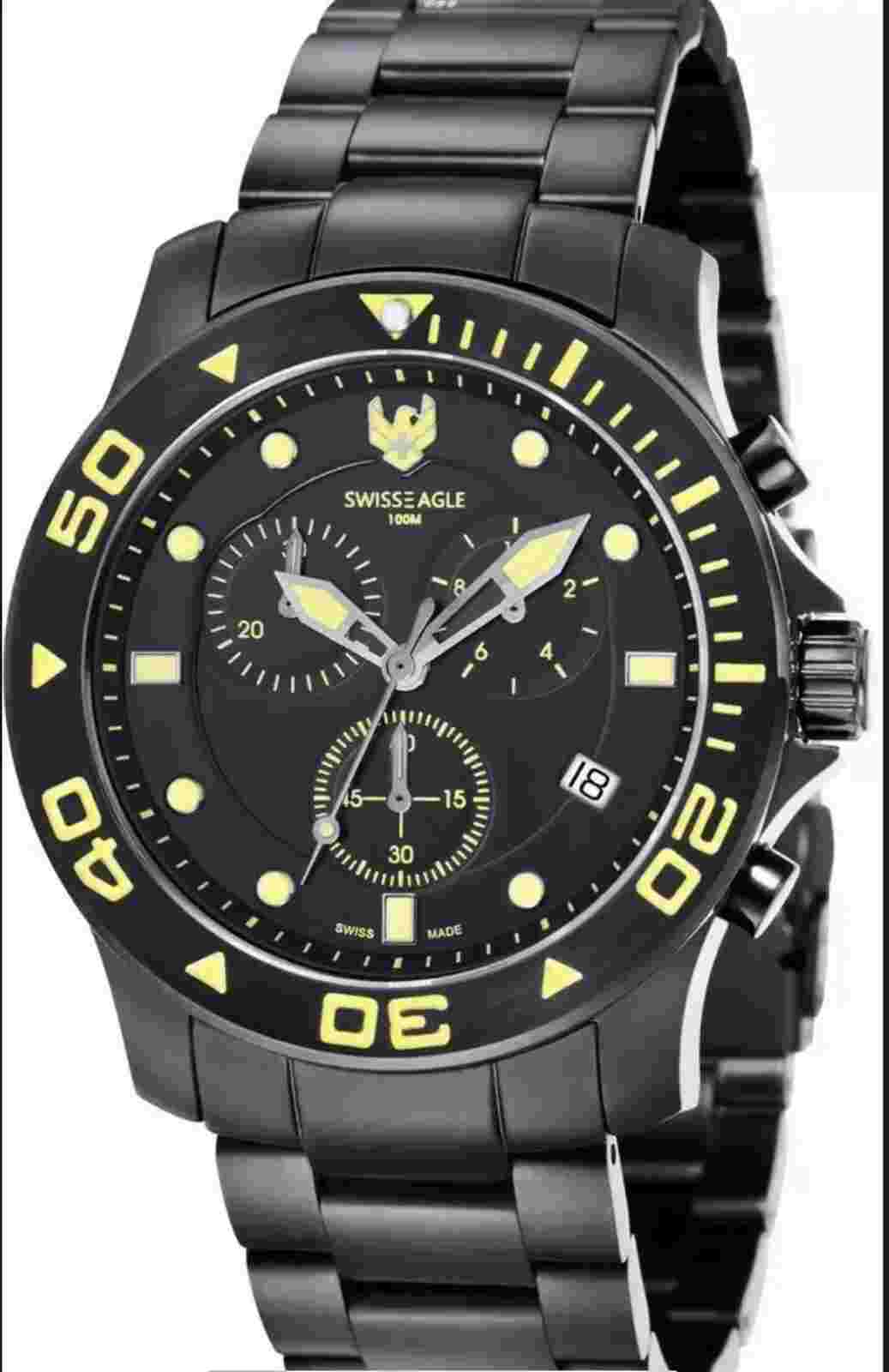 Swiss Eagle Men’s Chronograph