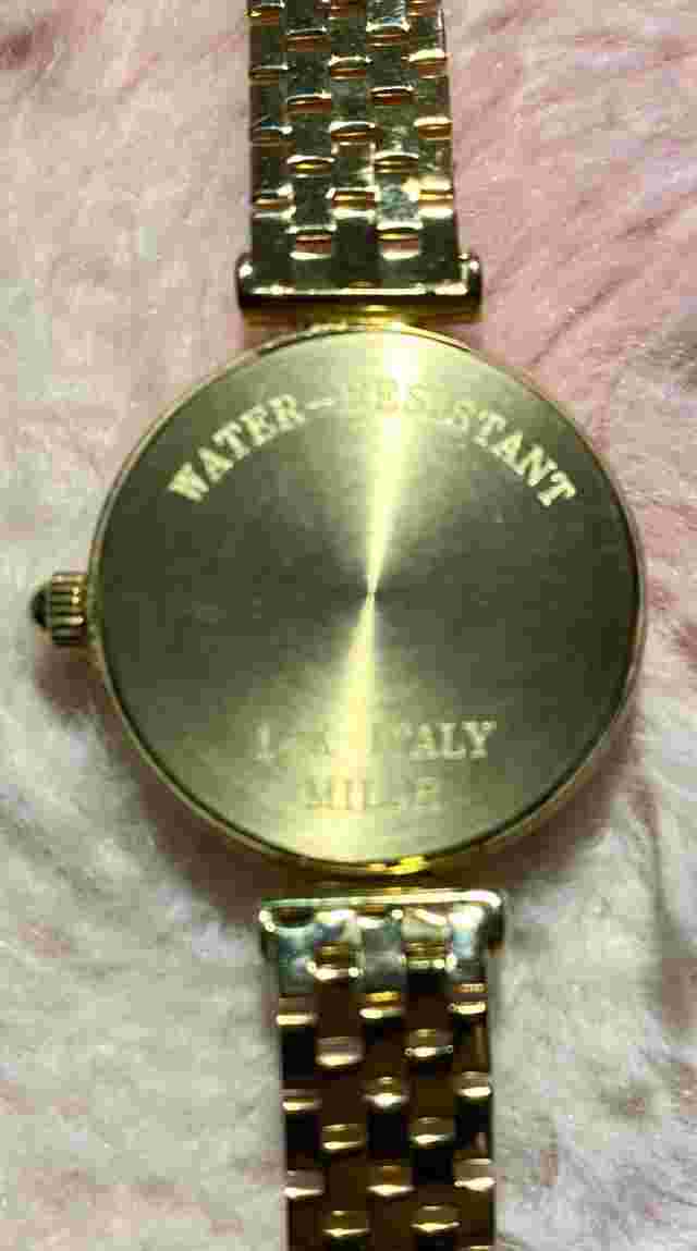 *VICENCE * 14k  Gold  Panther Watch