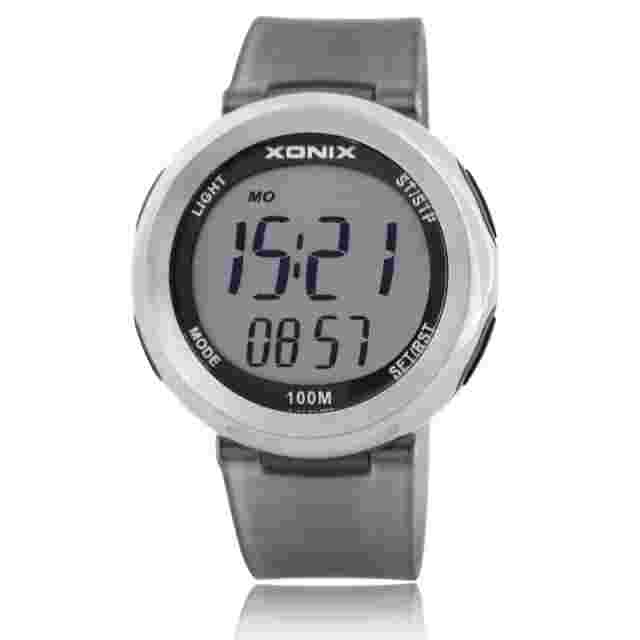 Xonix Girls Sports Watch Women Digital  Led Light WR100m Swim Diving Big 40mm