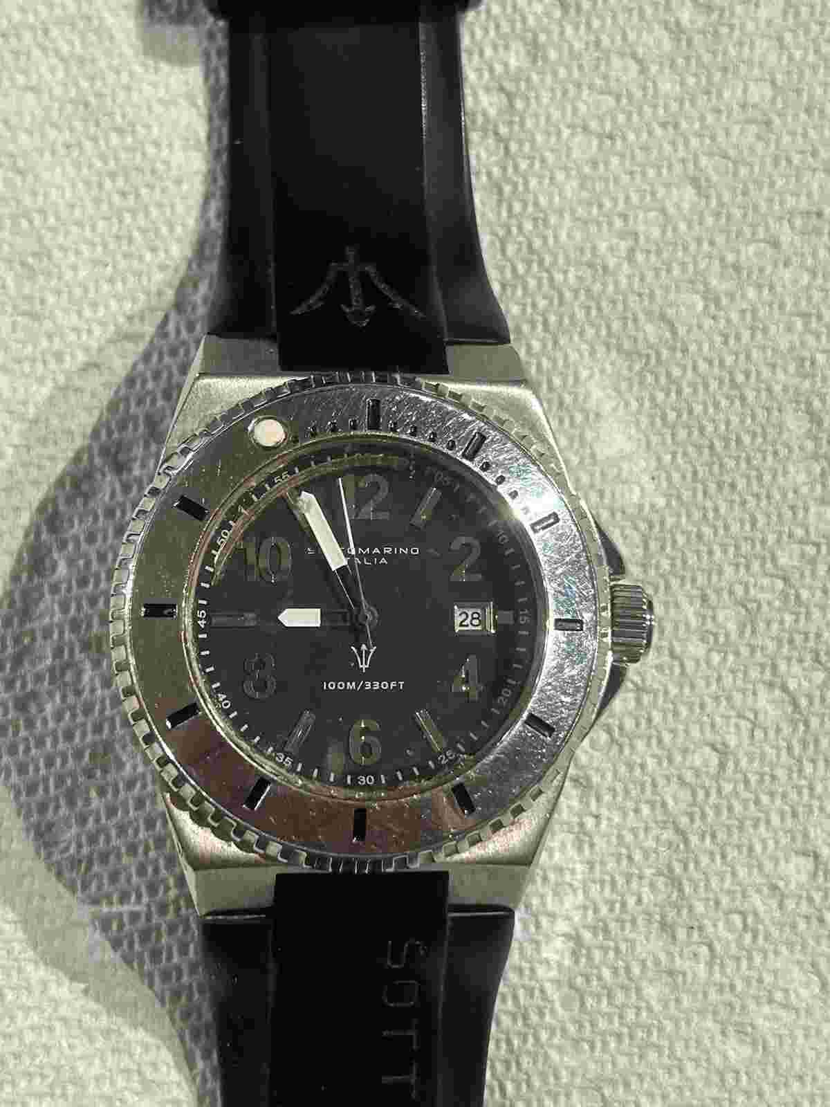 SottoMarino Orca SM60210-F Men Watch Italia. NEEDS BATTERY