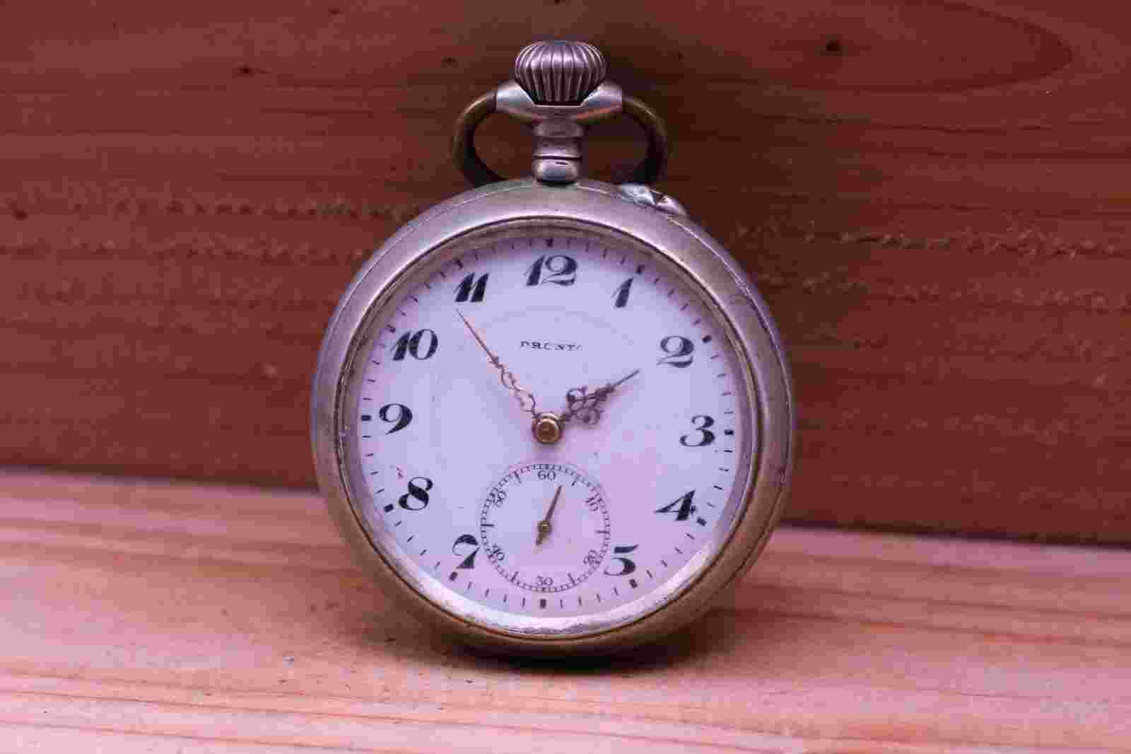 PRONTO SWISS MEN'S POCKET WATCH 6j, 48.3mm FOR REPAIR (IT)