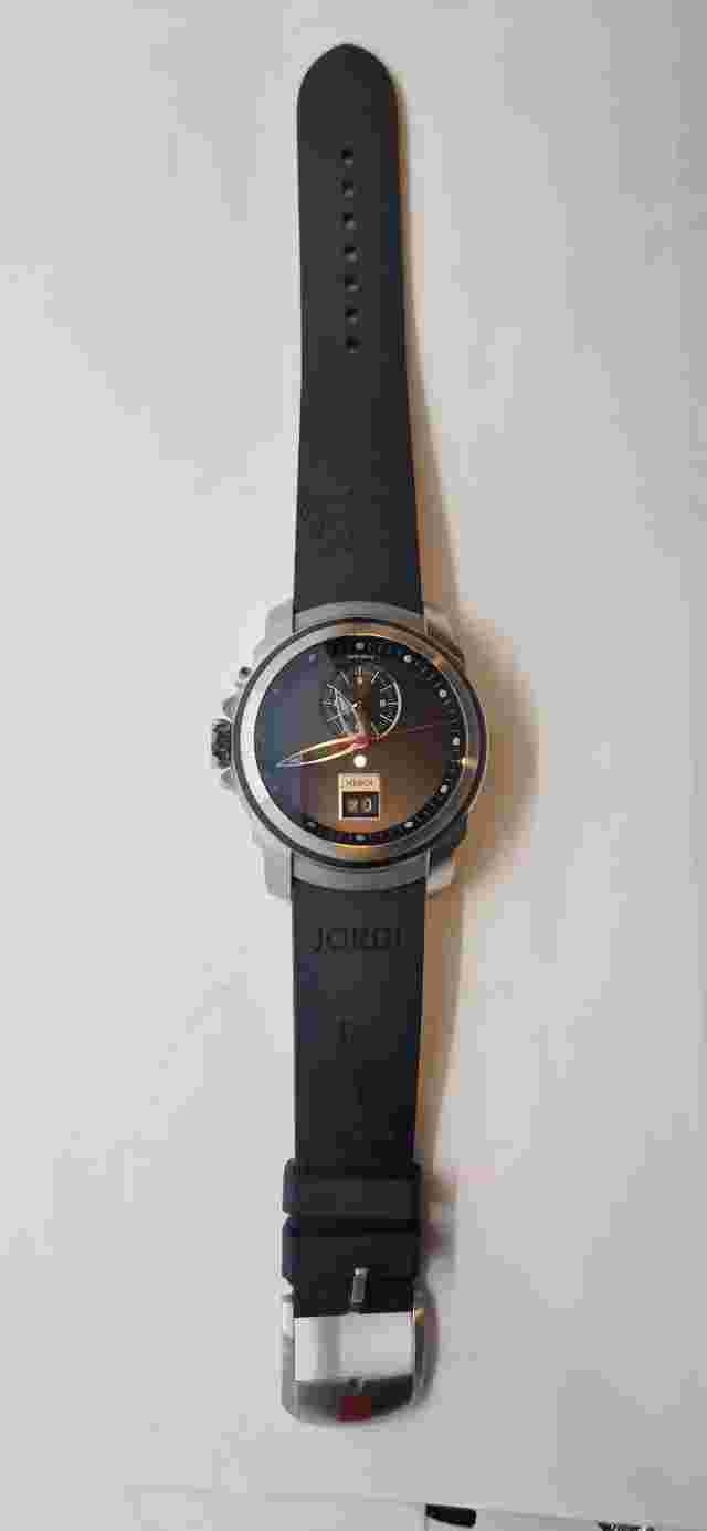 Michel Jordi Mega Icon Pebble Stone GMT Quartz Watch