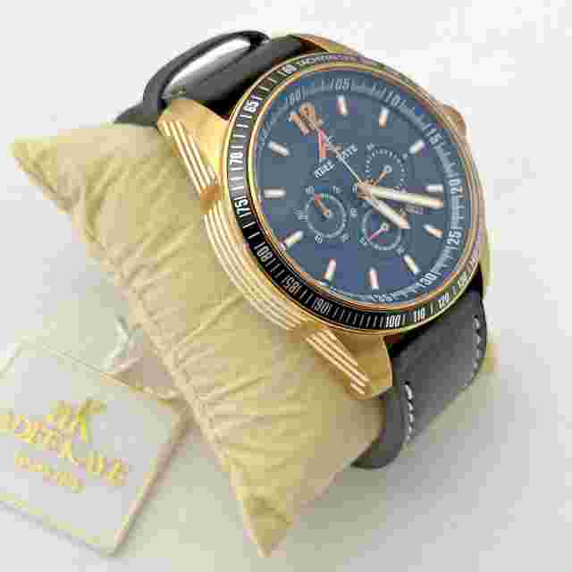 Adee Kaye Beverly Hills Men's Chronograph Watch AK7141 / BK  Box & Warranty