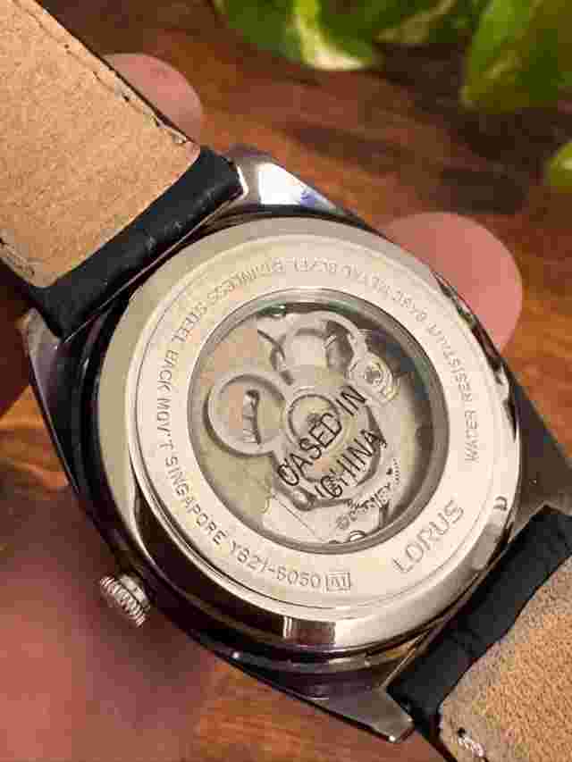 LORUS Mickey Mouse Wristwatch Unisex Adults Casual Mechanical (Automatic) JPN
