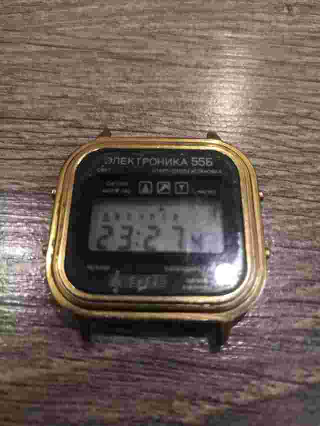 Electronics Watch 55B LCD Digital Vintage Watch BSSR Electronics