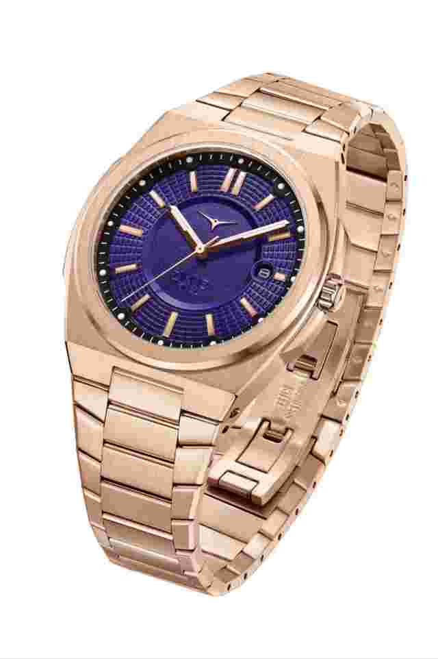 Rose Gold Watch Zinvo Galaxy 42 MM