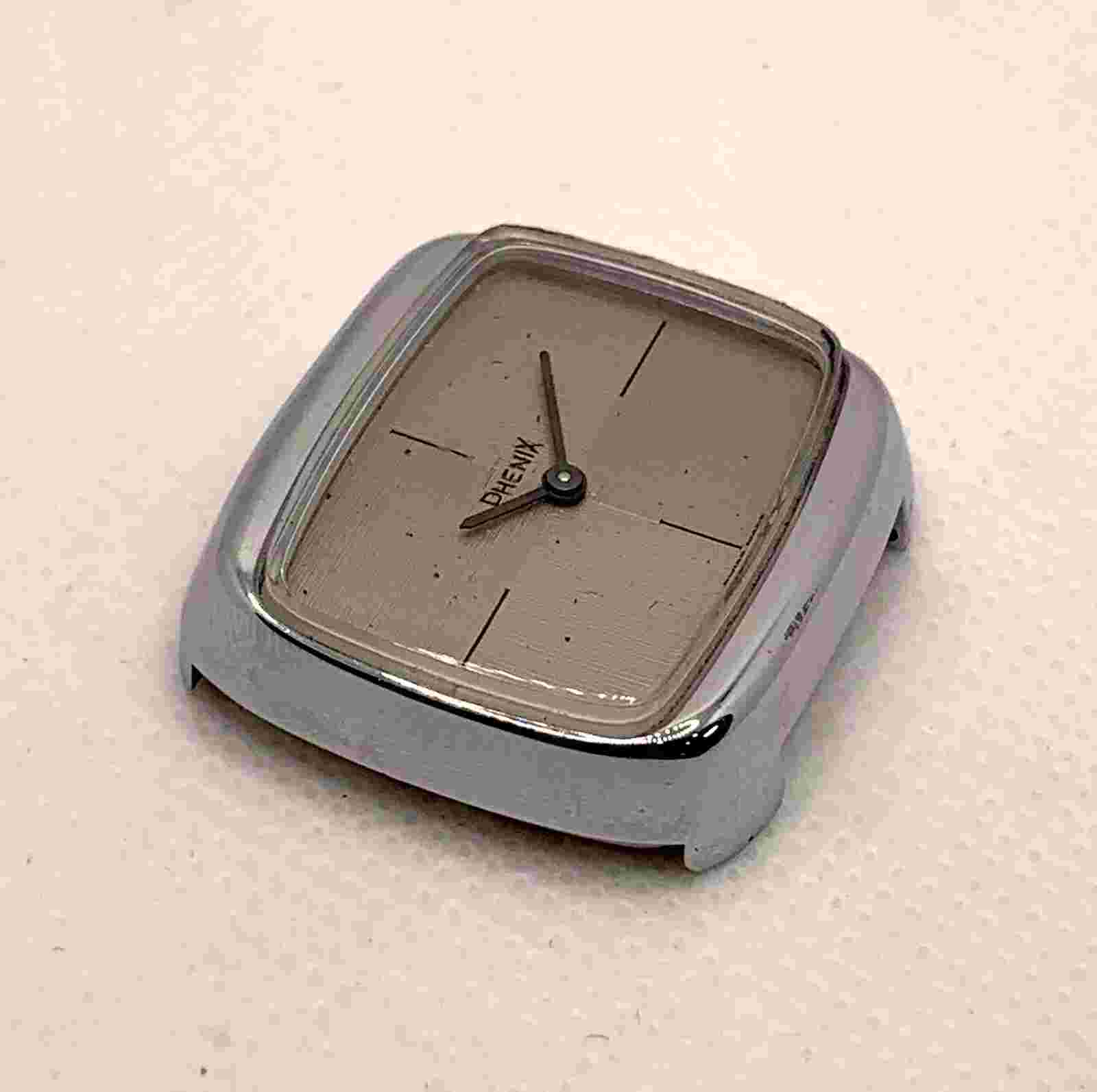 Phenix Cal. UT 6365 30.5Mm NOS New Watch Not Working For Parts 3WC Vintage