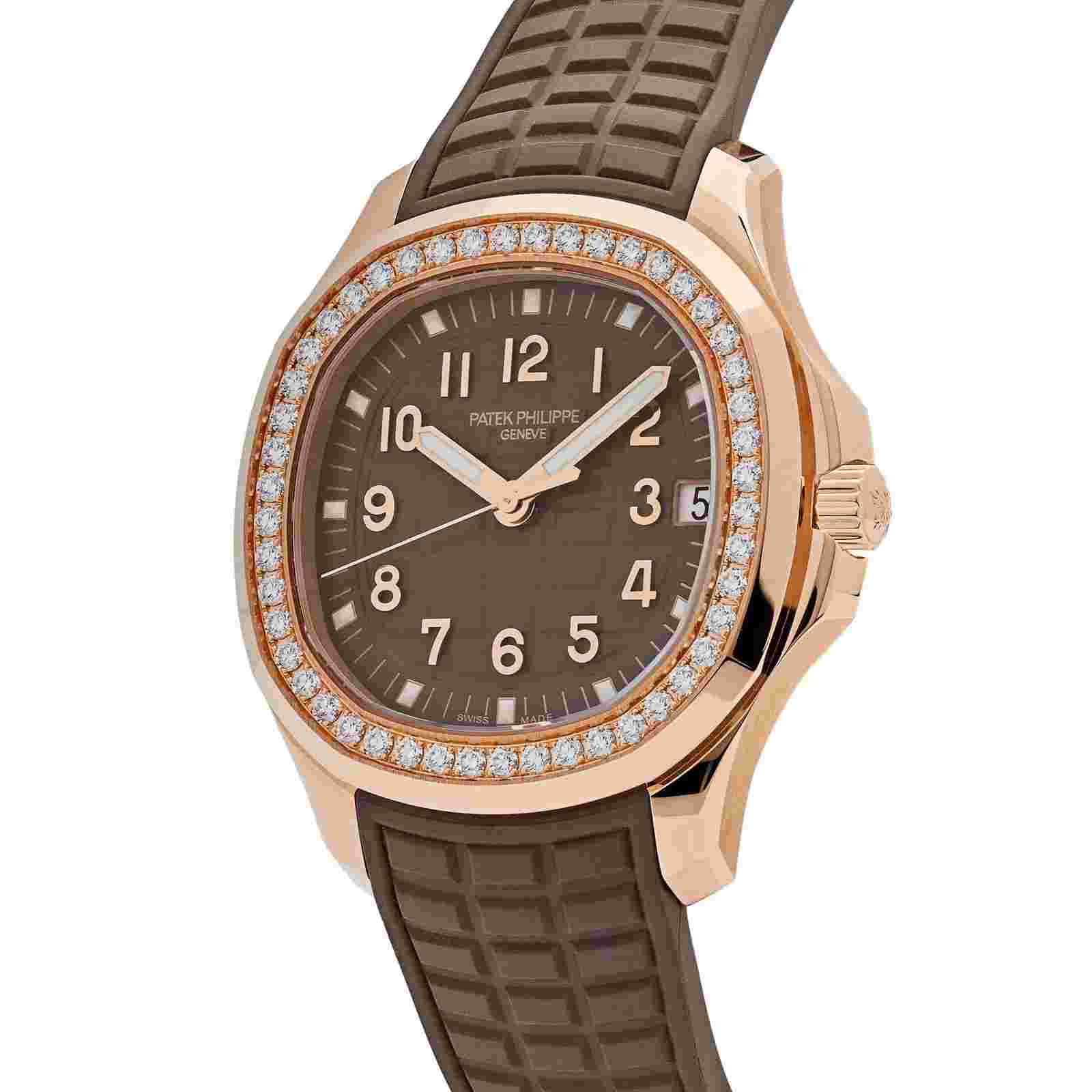 Patek Philippe Aquanaut Taupe Women's Watch - 5268/200R-010