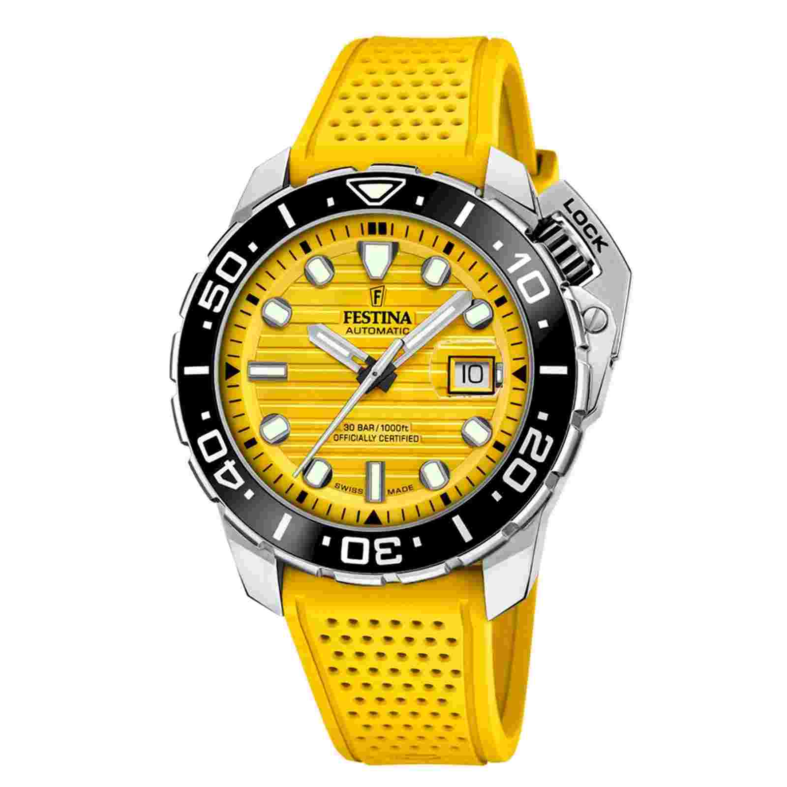 Festina Swiss Odyssey Diver Stainless Steel Automatic Wristwatch F20043-1