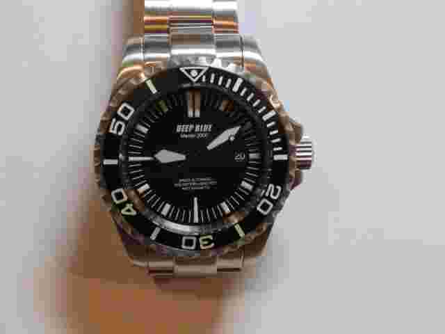 Deep Blue Automatic Dive Watch, Master 2000