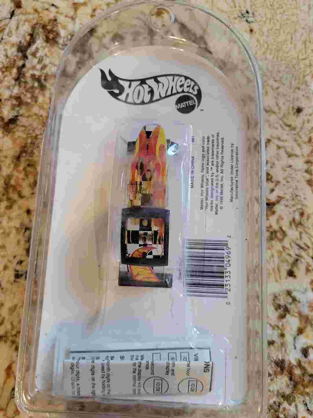1998 Hot Wheels Watch Power Pistons Timepiece