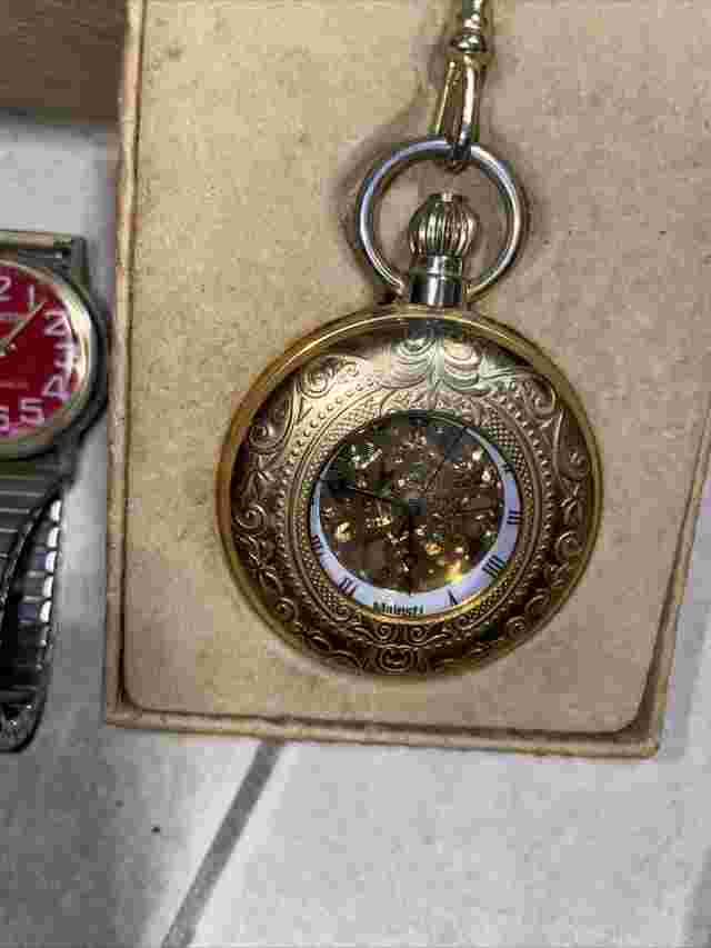 2-Remington quartz New pocket watch Plus Use Wrist Watch